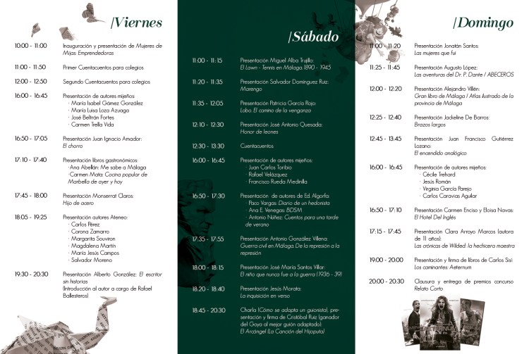 Feria del libro de Mijas